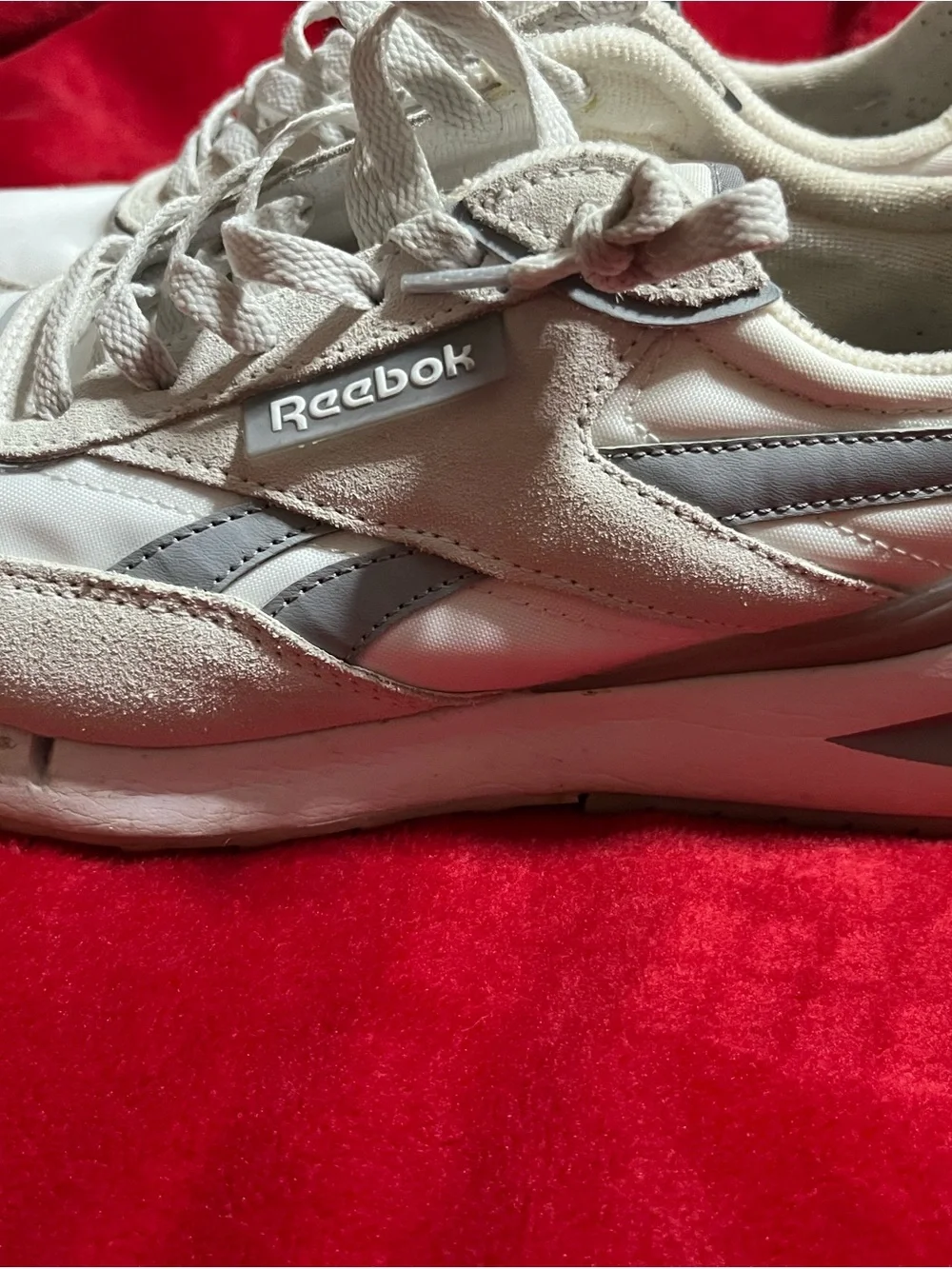 Reebok Women’s Sneakers in White and Gray